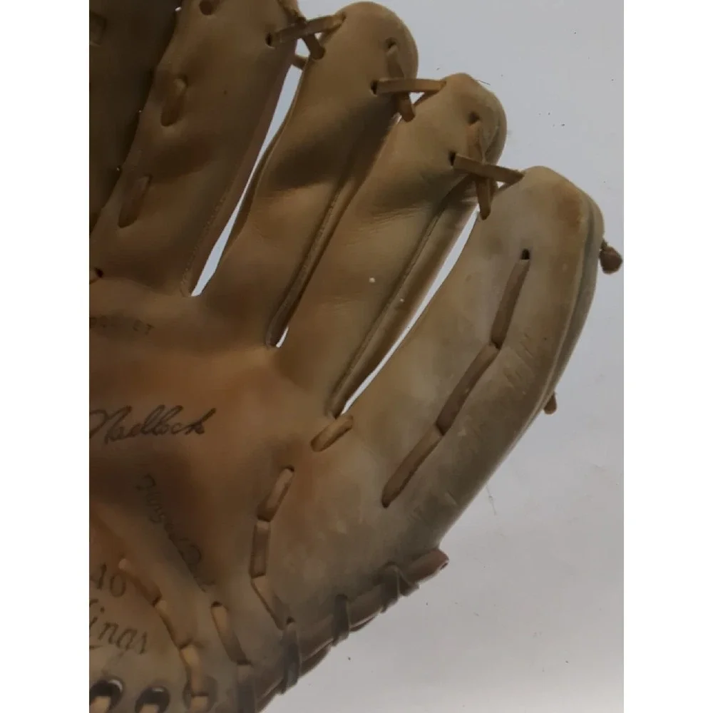 VINTAGE Rawlings Bill Madlock GJ40 Leather Baseball Glove ~ Right Hand Throw A4